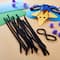 12 Packs: 350 ct. (4,200 total) Black Chenille Pipe Cleaners by Creatology™